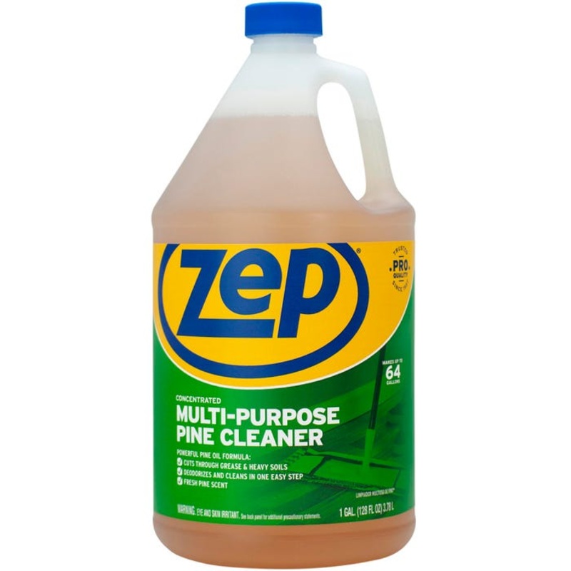 Zep Multipurpose Pine Cleaner, 128 Fluid Ounces, Brown
