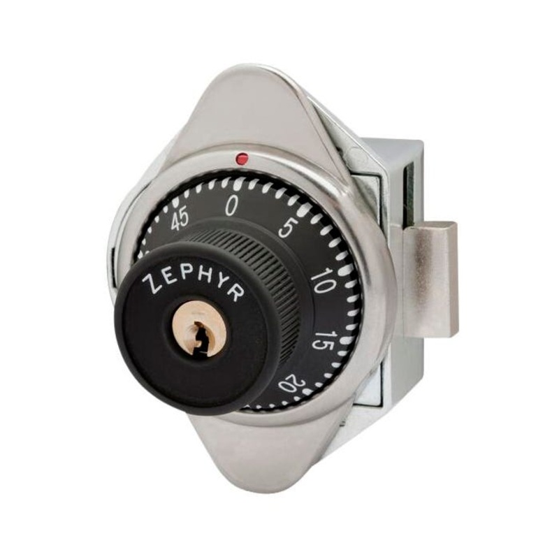Zephyr Built In Combination Lock With Vertical Dead Bolt, Left Hinge, Pack Of 10