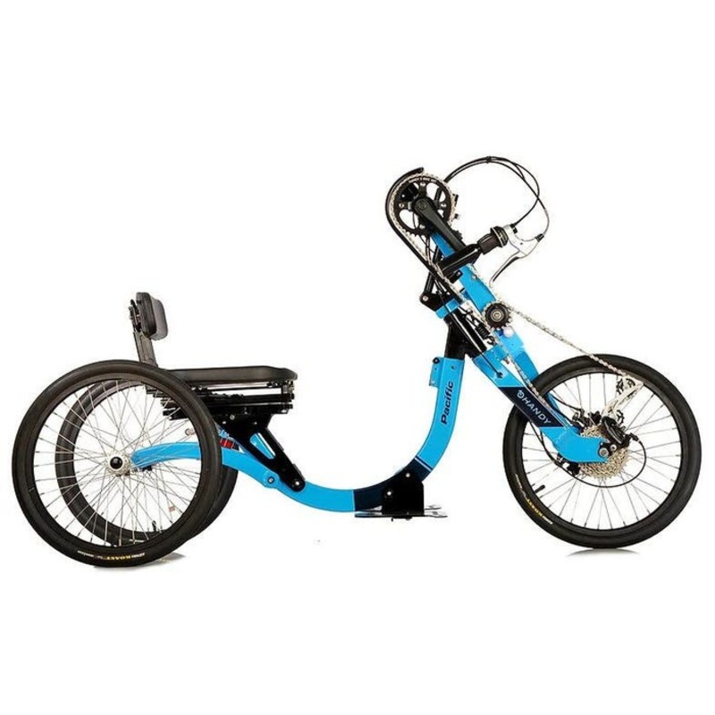 Handy Upright Folding Hand Cycle, 24 Speed