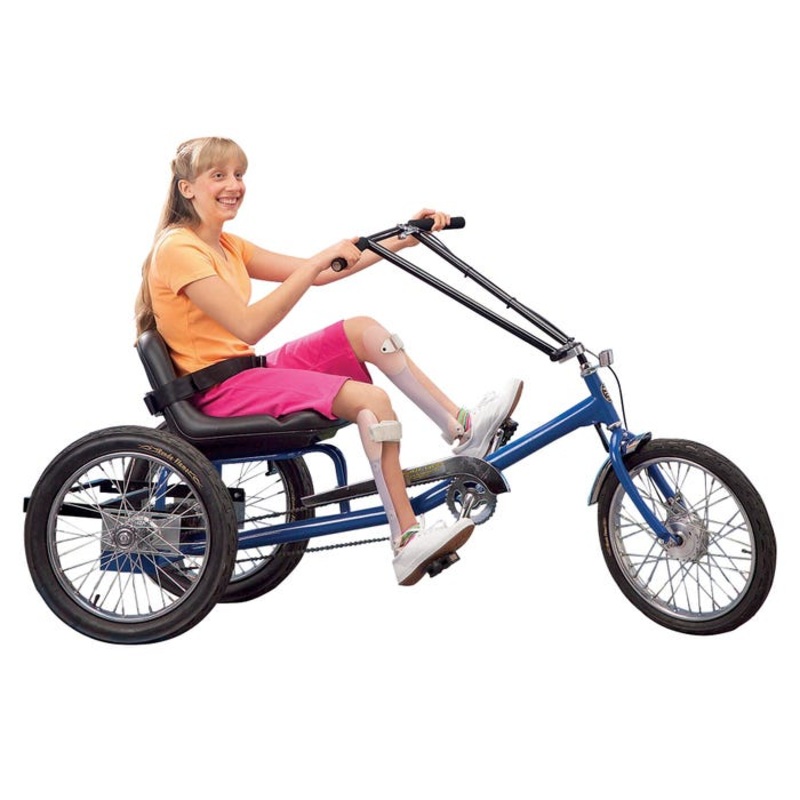 Low Rider Recumbent Trike, 1 Speed, Blue