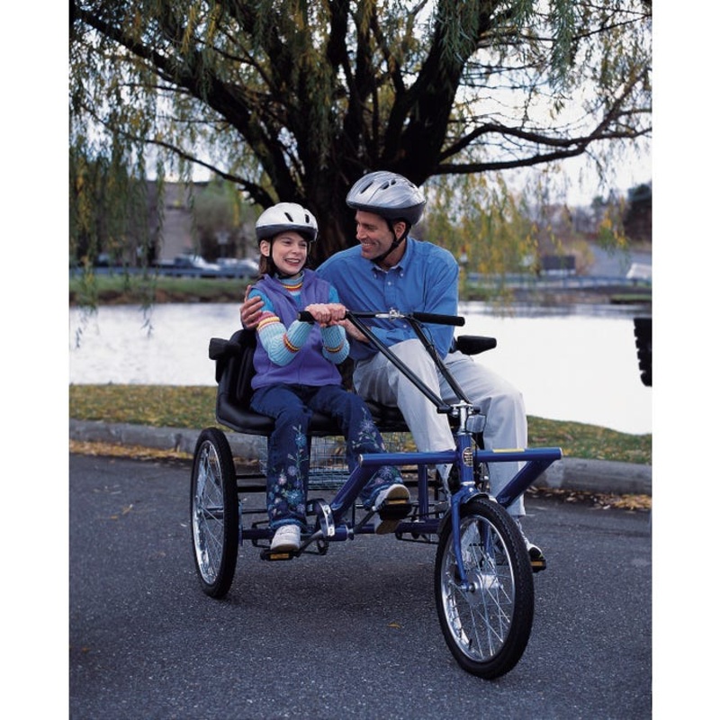 Side-by-Side Trike, 1 Speed, 2 Seats