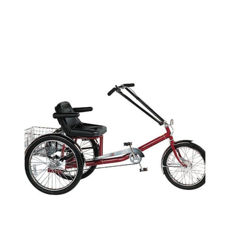 Single Rider Trike with Full Support Seat, 3 Speed