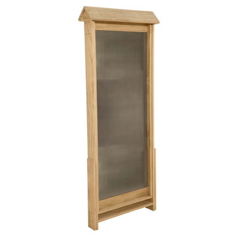 Wood Designs Outdoor Thunderwall, 30 x 8 x 72 Inches