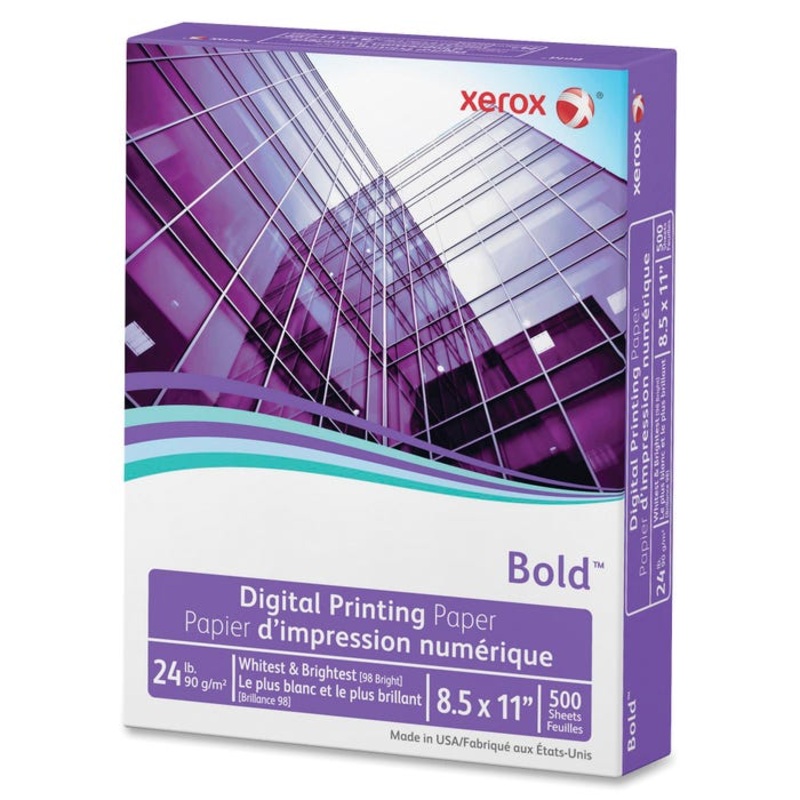 Xerox Copy & Multipurpose Paper, 8-1/2 x 11 Inches, 24 lb, 500 Sheets