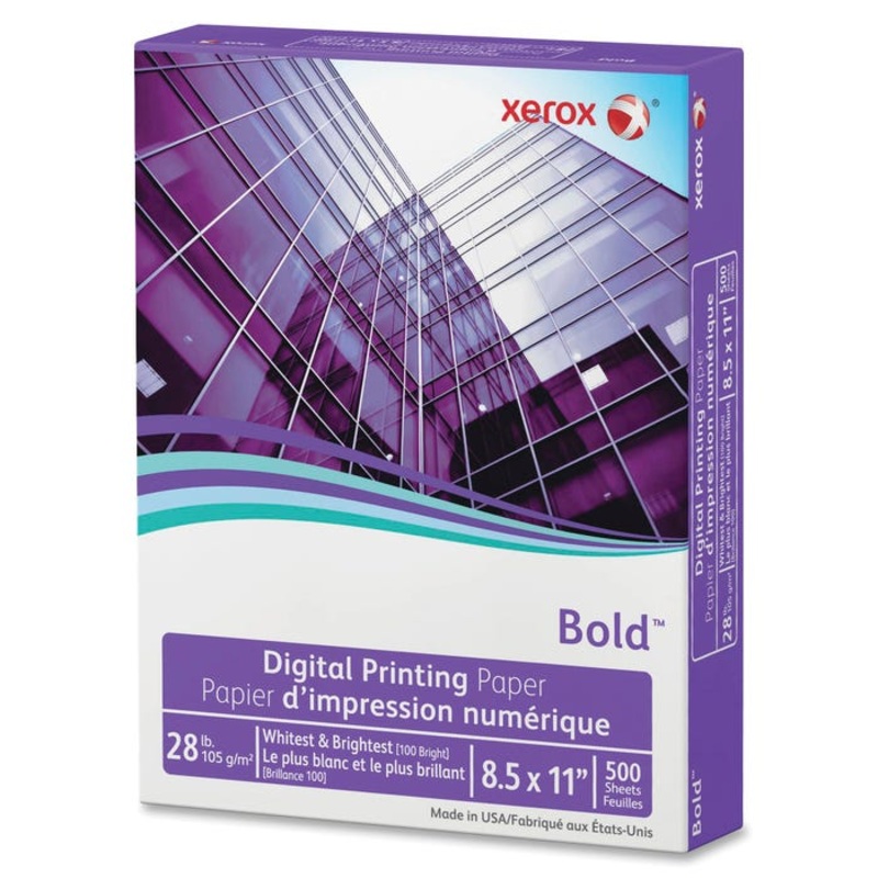 Xerox Copy & Multipurpose Paper, 8-1/2 x 11 Inches, 28 lb, 500 Sheets