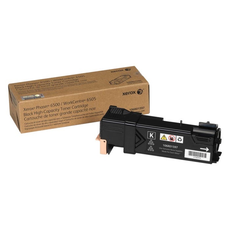 Xerox Ink Toner Cartridge, 106R01597, Black