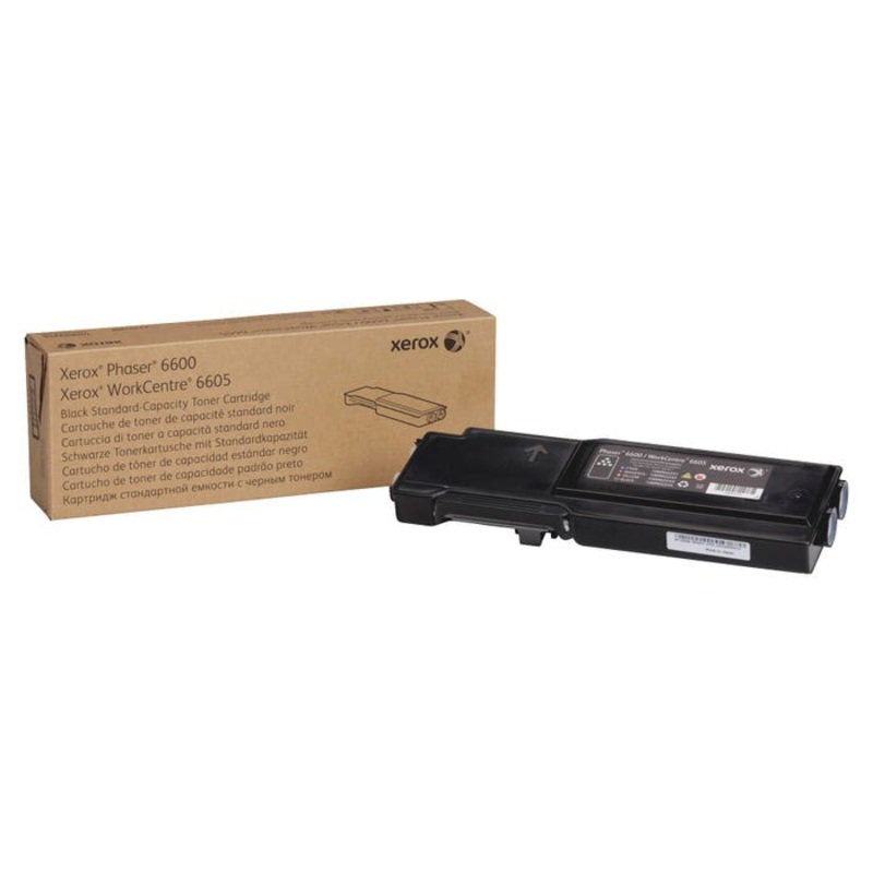 Xerox Ink Toner Cartridge, 106R02244, Black