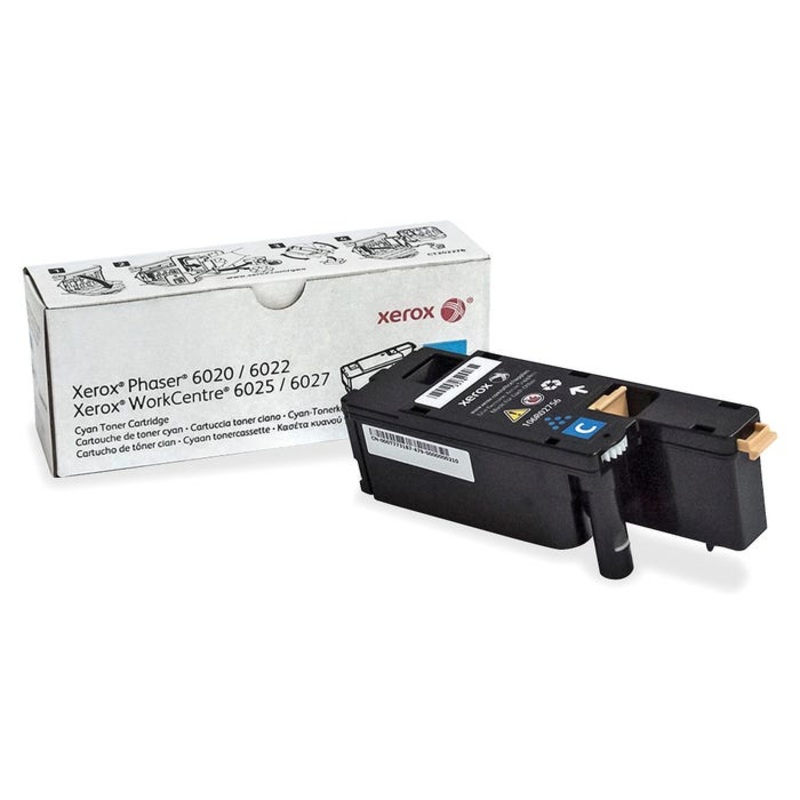 Xerox Ink Toner Cartridge, 106R02756, Cyan