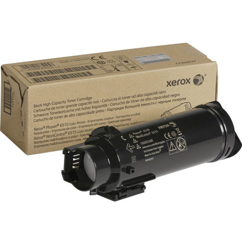 Xerox Ink Toner Cartridge, 106R03480, Black