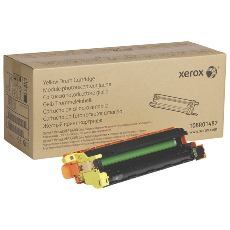 Xerox Replacement Drum Unit, 108R01487, Yellow