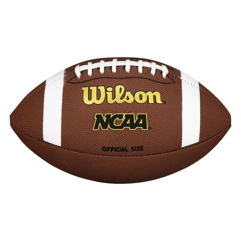 WILSON NCAA TDS Pattern Composite Football, Official Size