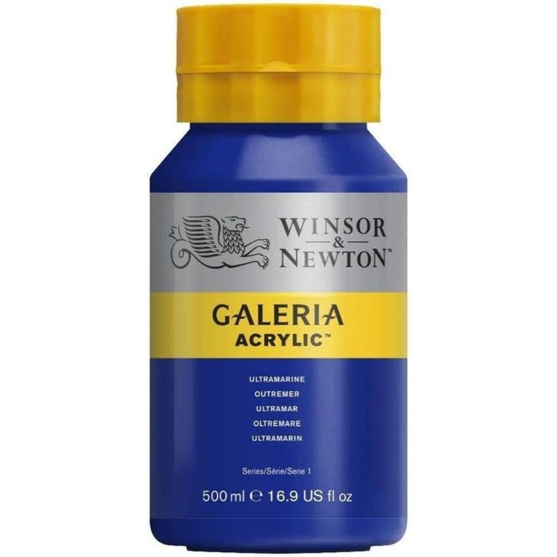 Winsor and Newton Galeria Acrylic Paint, Ultramarine, 16.9 Ounce