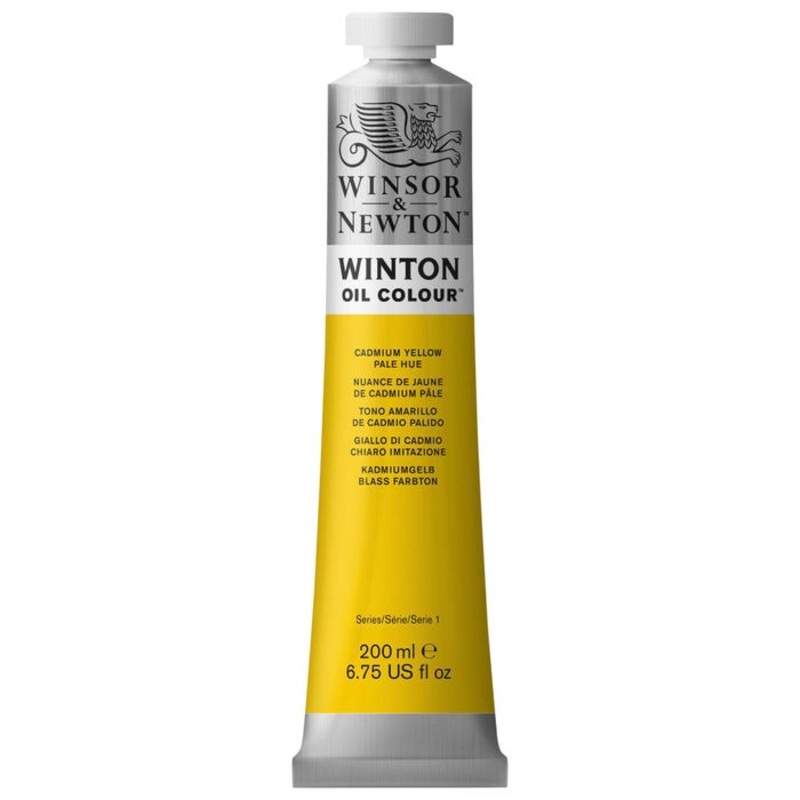 Winsor & Newton Winton Oil Color, 6.75 Ounce Tube, Cadmium Yellow Pale Hue