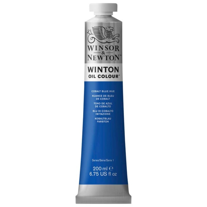 Winsor & Newton Winton Oil Color, 6.75 Ounce Tube, Cobalt Blue Hue