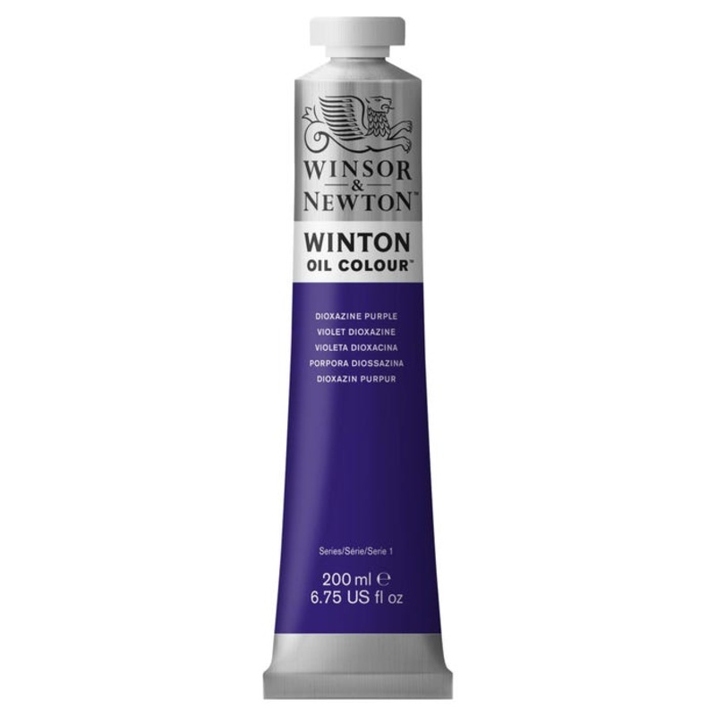 Winsor & Newton Winton Oil Color, 6.75 Ounce Tube, Dioxazine Purple