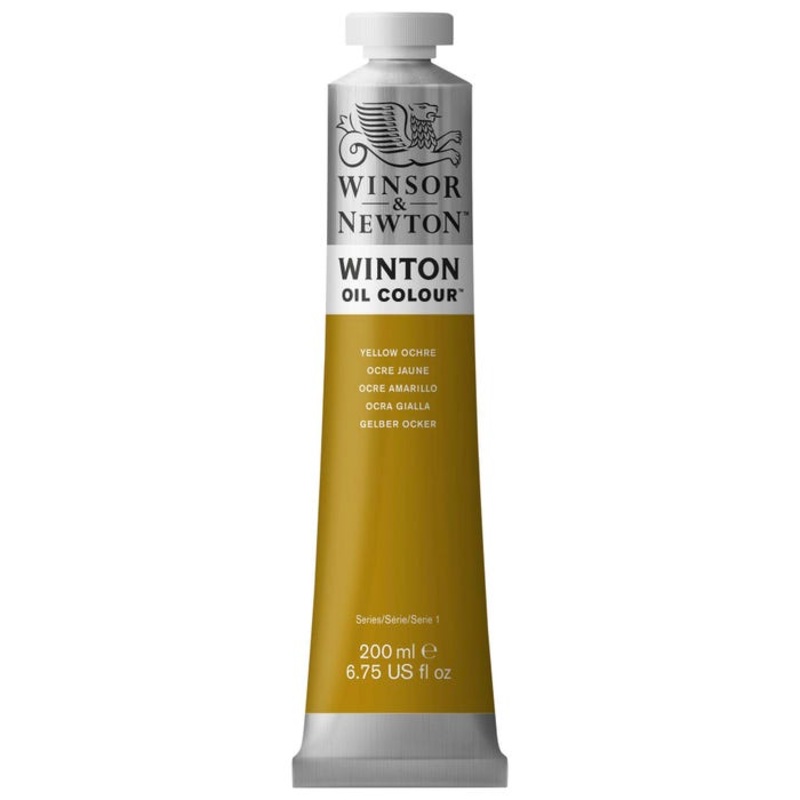 Winsor & Newton Winton Oil Color, 6.75 Ounce Tube, Yellow Ochre