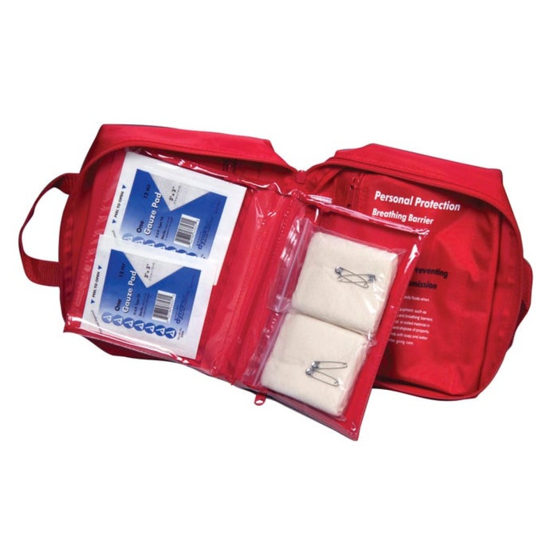 WNL First Aid Pouch, Fold Open