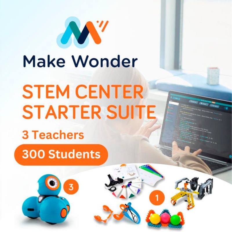 Wonder Workshop Make Wonder STEM Center Starter Suite (1 Year Subscription)