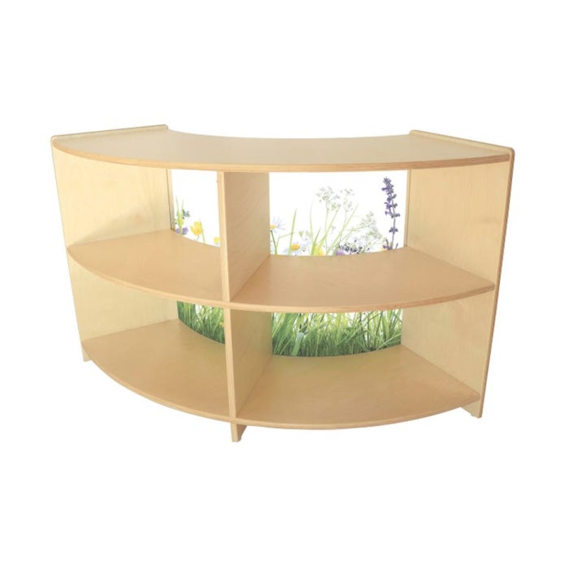Nature View Curve In Cabinet, 41 x 11-3/4 x 24-1/4 Inches