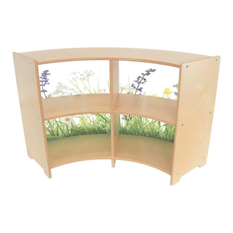 Nature View Curve Out Cabinet, 41 x 11-3/4 x 24-1/4 Inches