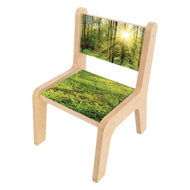 Whitney Brothers Nature View Summer Chair, 10-Inch Seat, 13-3/4 x 16-1/4 x 21-1/2 Inches