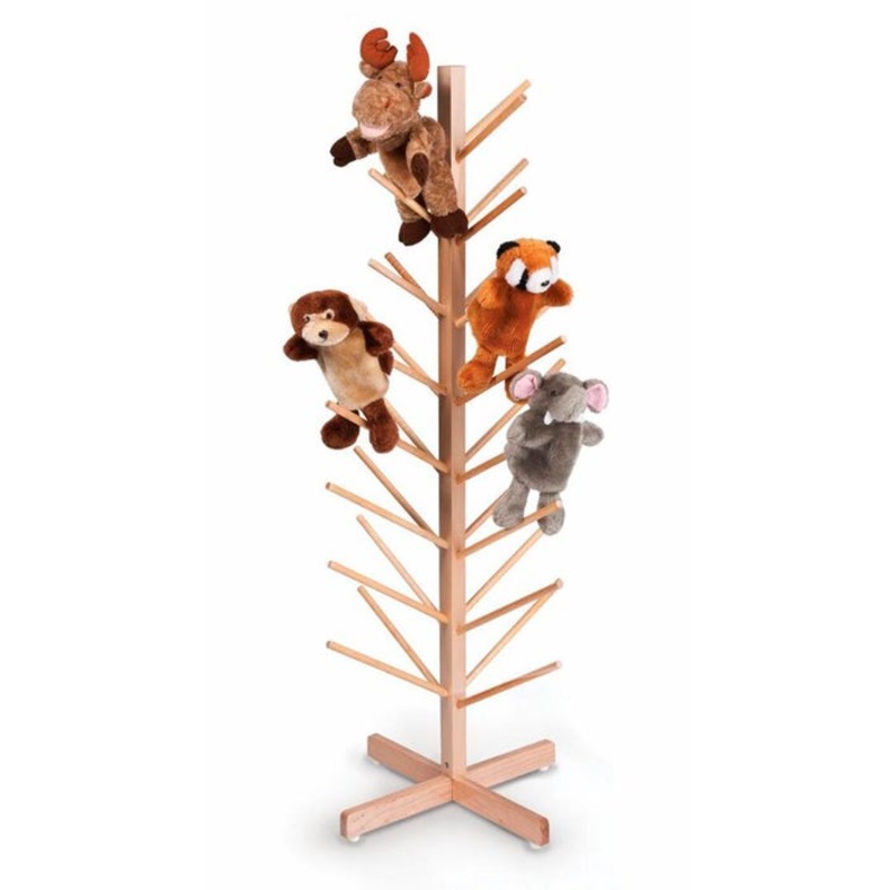 Whitney Brothers Puppet Tree Organizer, 20 X 48 X 20 Inches, Maple