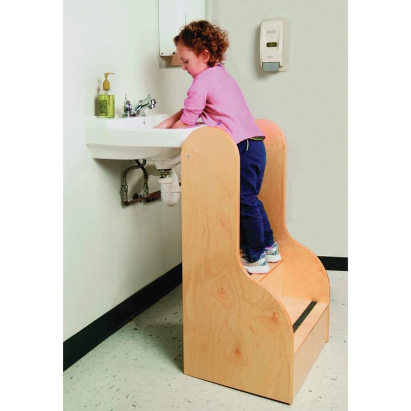 Whitney Brothers Step-Up Tall Stairs, 19 x 35-1/2 x 16 Inches