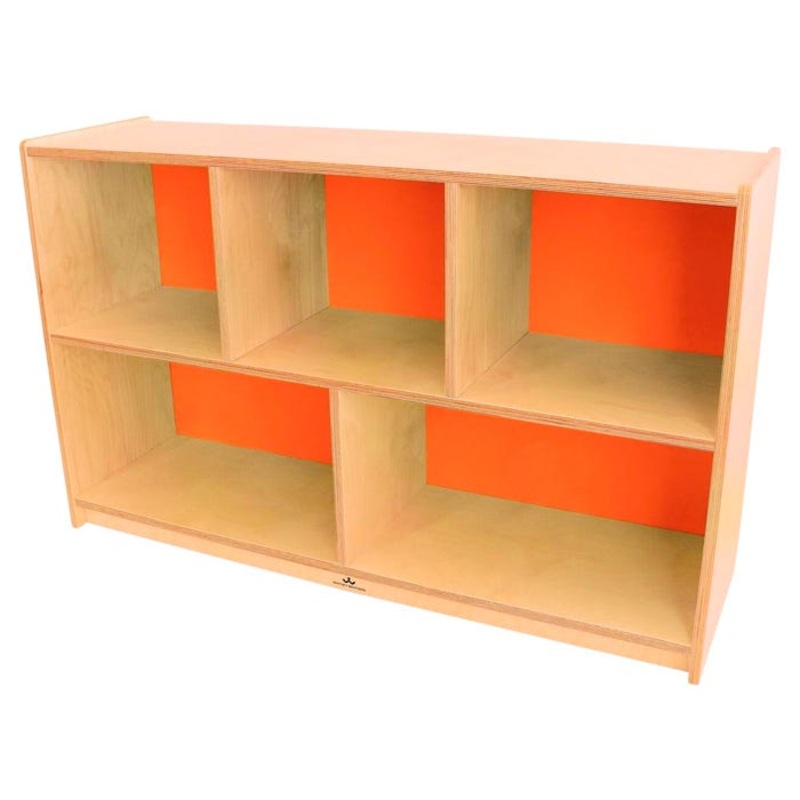 Whitney Plus Cabinet, 48 x 14 x 30 Inches, Orange