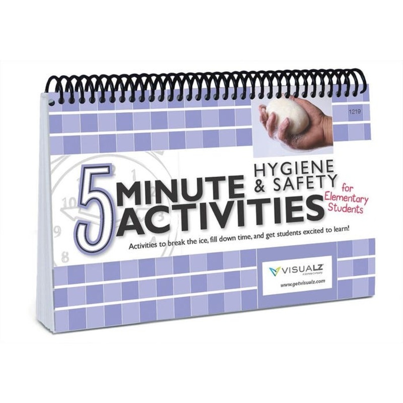 5 Minute Hygiene & Safety Activities for Elementary Students, Spiral Bound