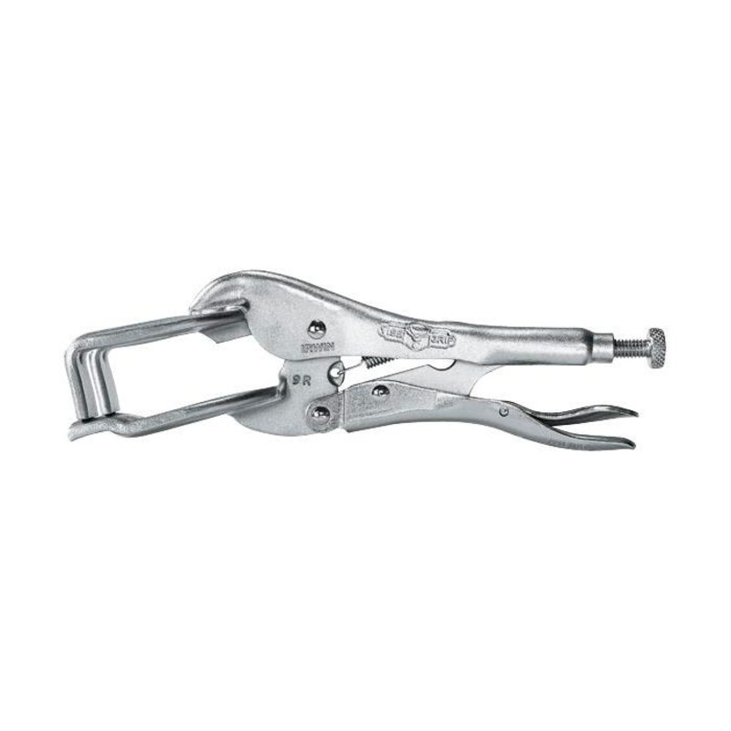 Irwin Vise Grip Welding Clamp, 2-3/4 in Jaw Opening, 9 in L, Alloy Steel