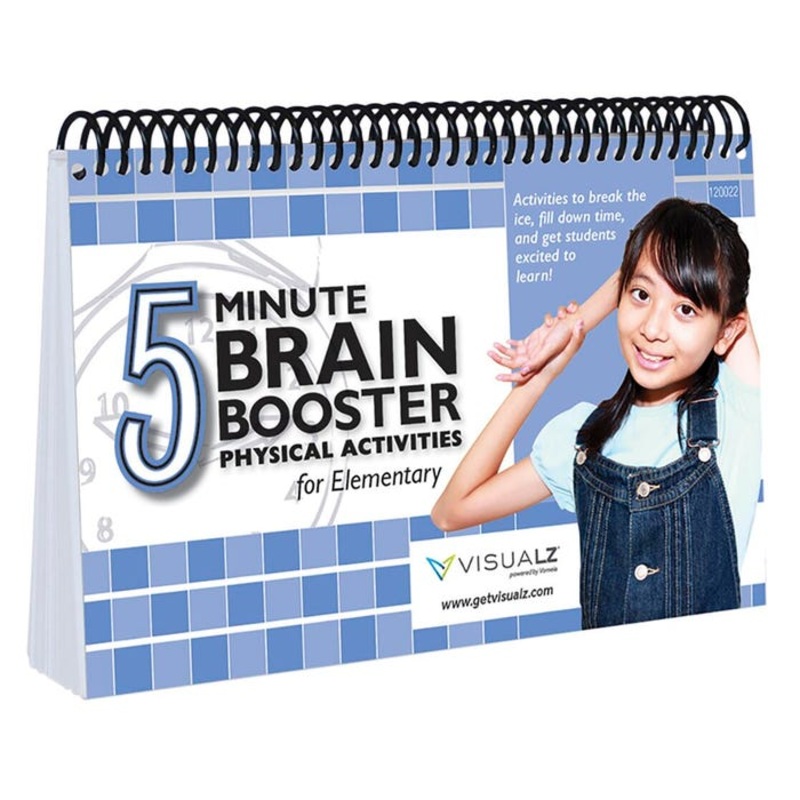 Visualz 5 Minute Brain Booster Physical Activities for Elementary