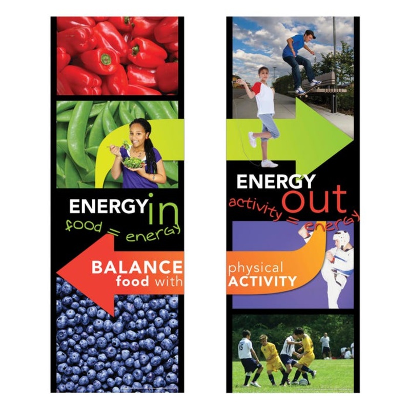 Visualz Energy In/Energy Out Posters, Set of 2