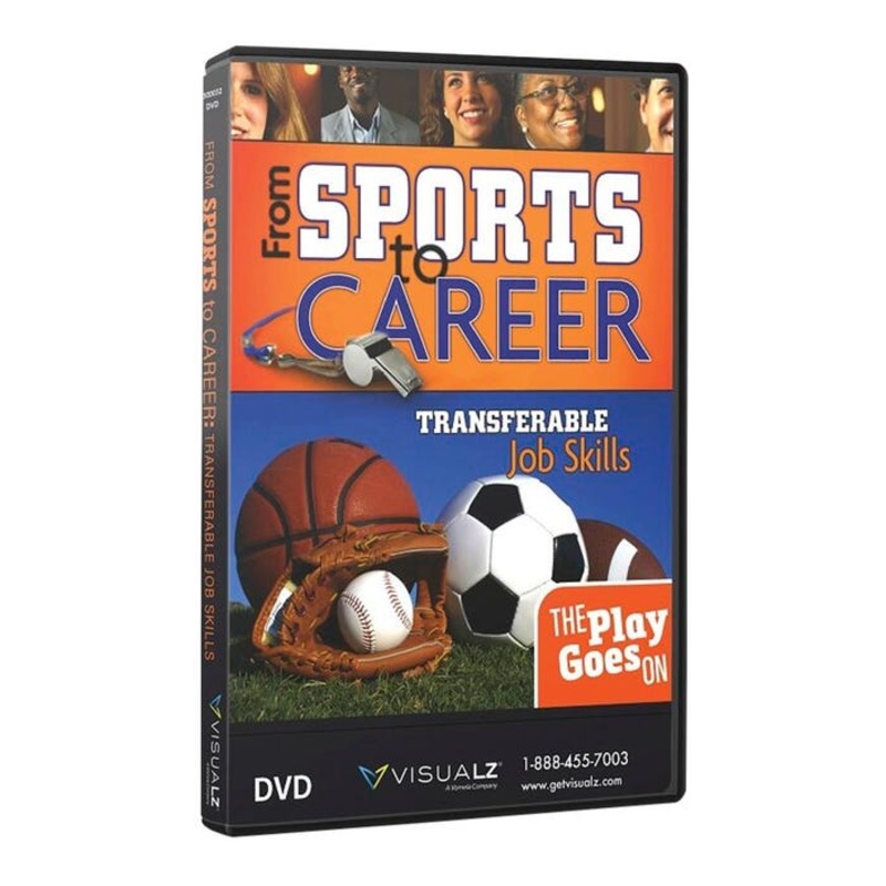 Visualz From Sports to Career DVD, 22 Minutes, Grades 6 to Adult