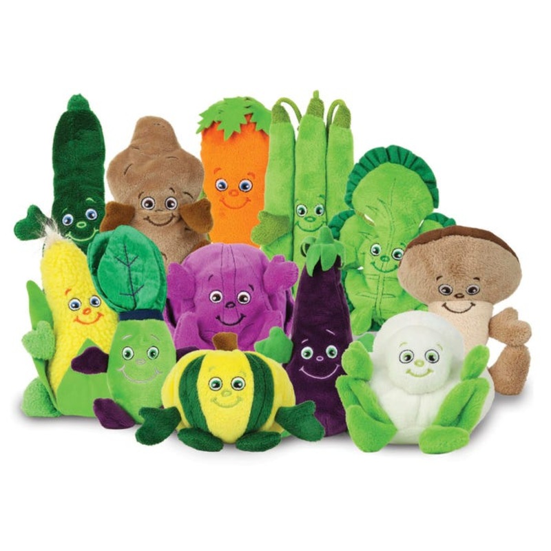 Visualz Veggie Garden Heroes Set, Set of 12
