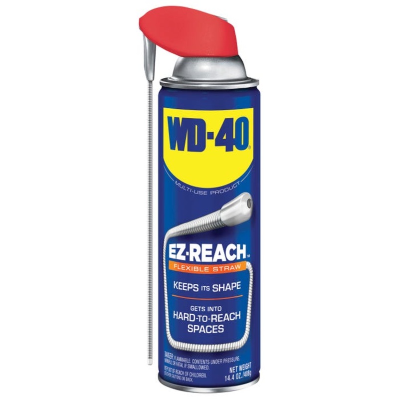 WD-40 EZ Reach Flexible Straw Lubricants, 14-2/5 Ounces, Case of 6