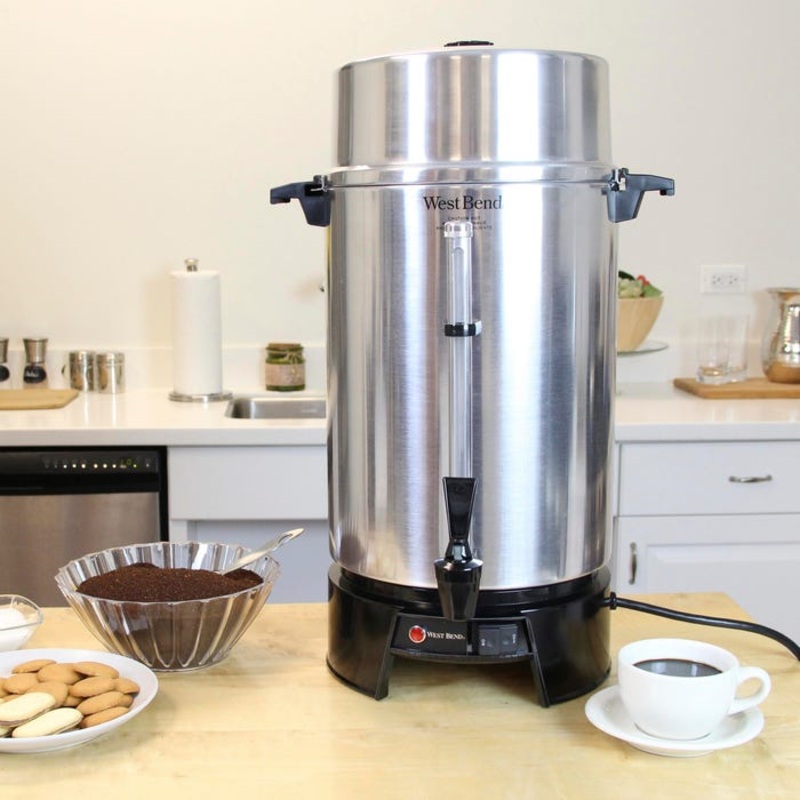 West Bend Commercial Coffee Maker, 100 Cup