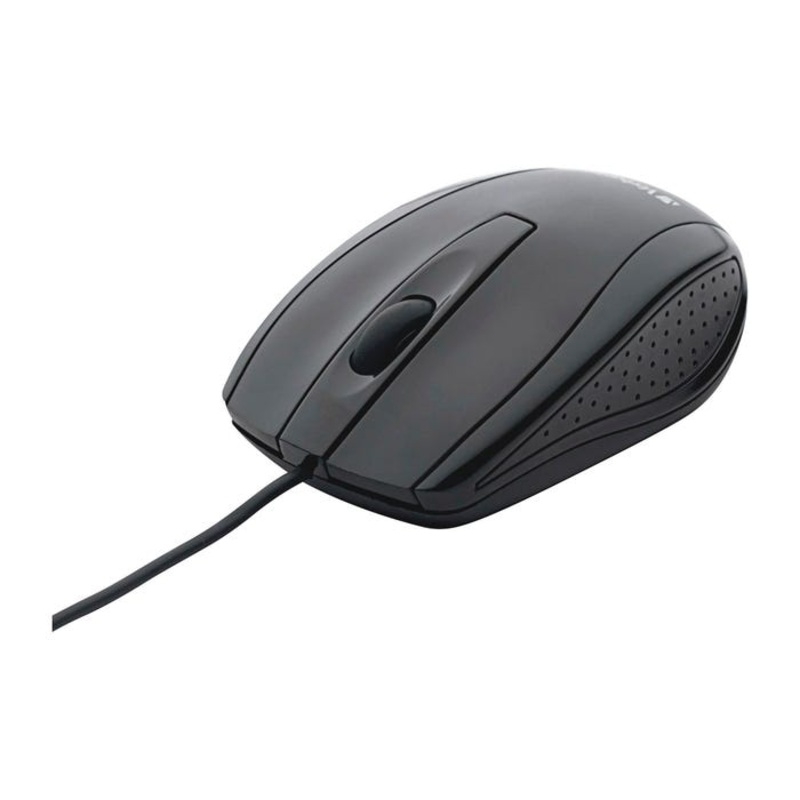 Verbatim Corded Optical Mouse, Black