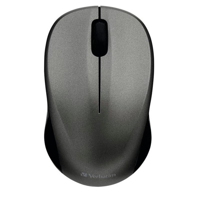 Verbatim Silent Wireless Blue LED Mouse, Graphite