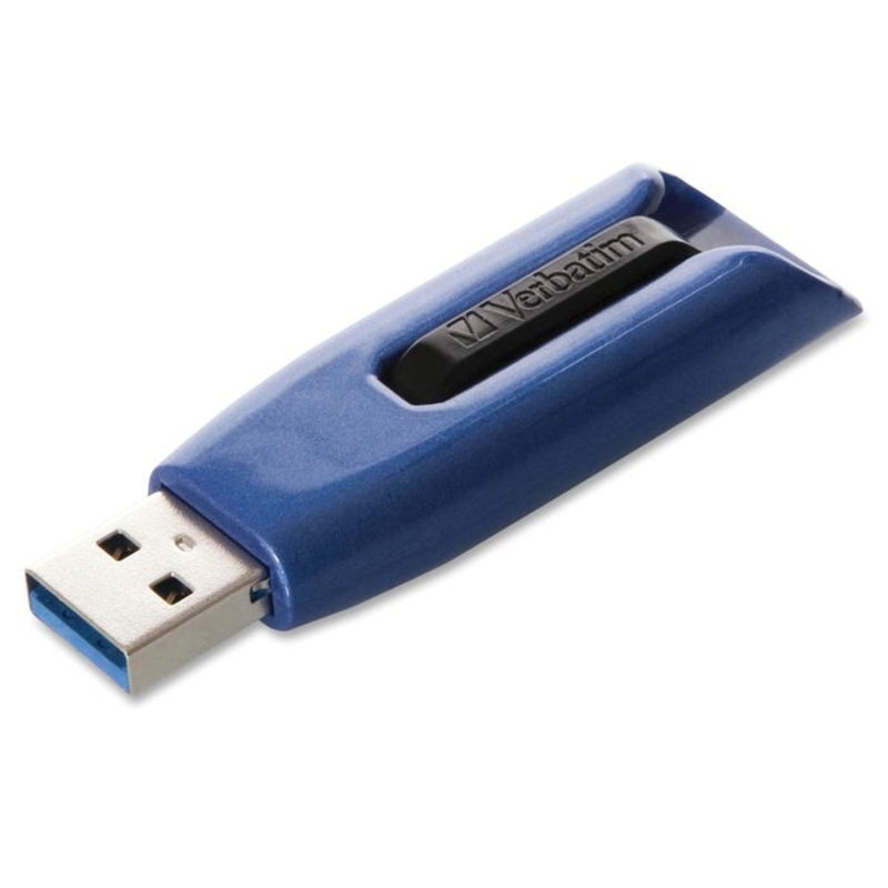 Verbatim Store 'n' Go V3 Max USB 3.0 Flash Drive, 128 GB