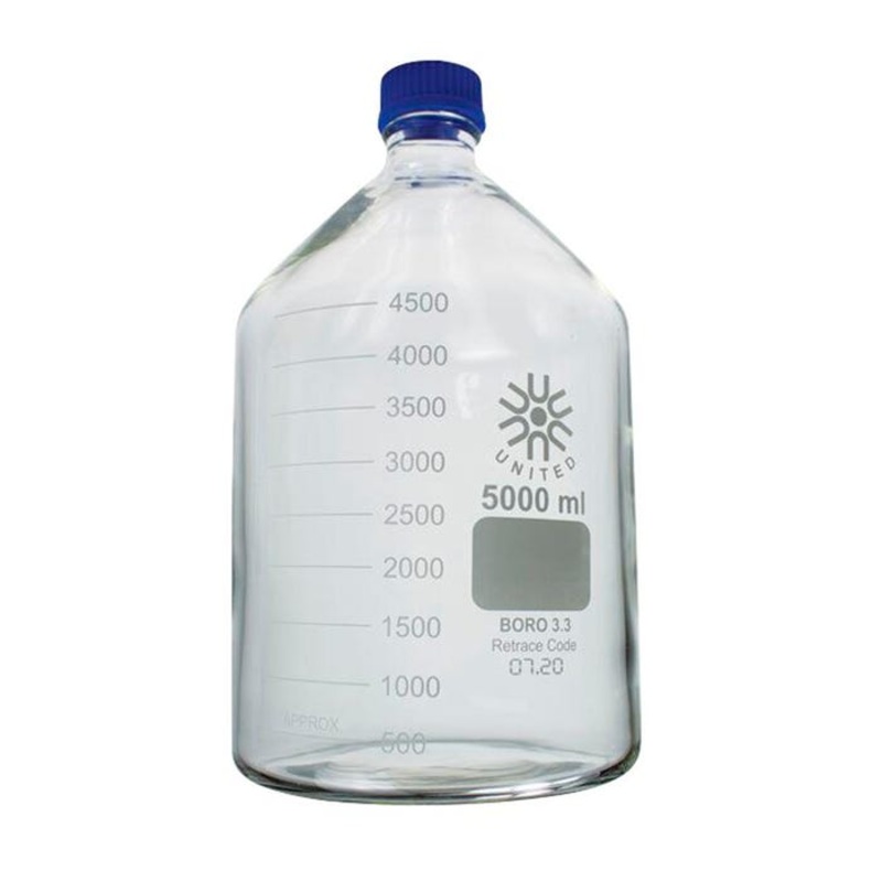 United Scientific Media and Storage Bottle, 5000ml