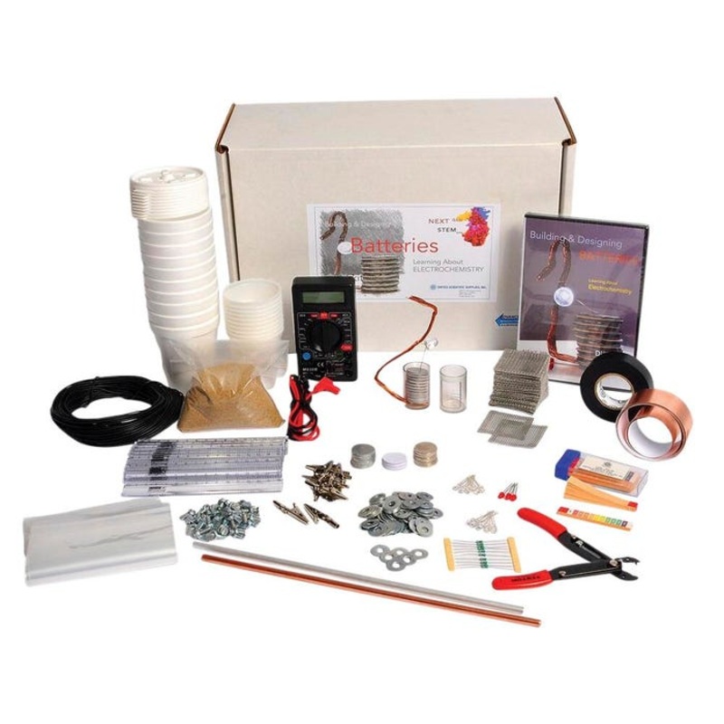 United Scientific STEM Building and Designing Batteries Kit
