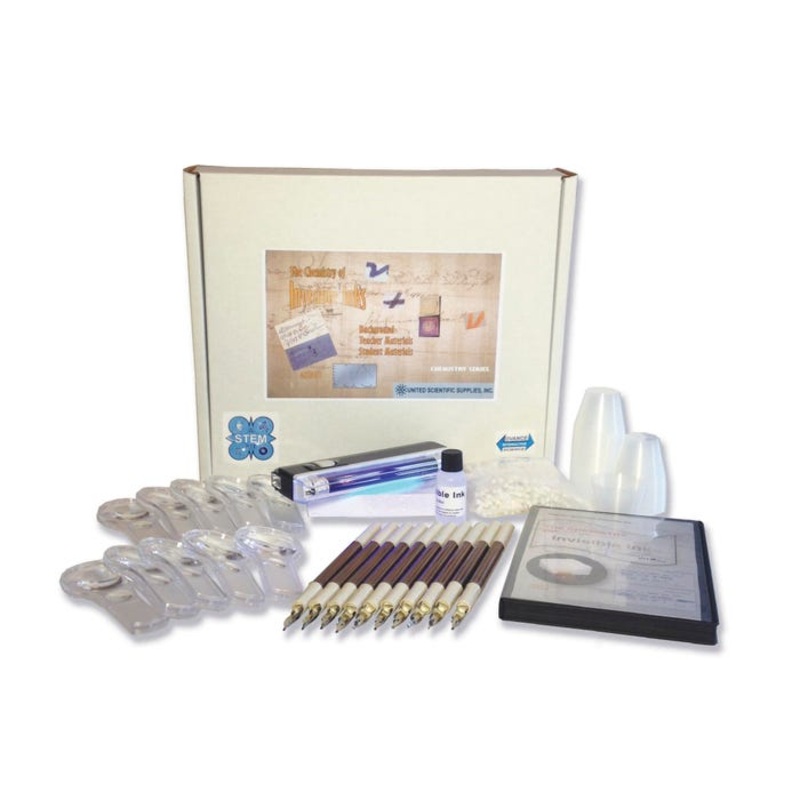 United Scientific the Chemistry of Invisible Inks STEM Kit