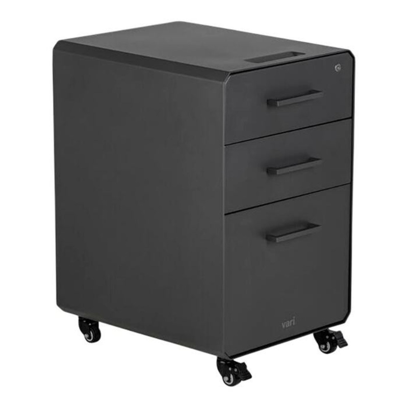VARI File Cabinet, Slate