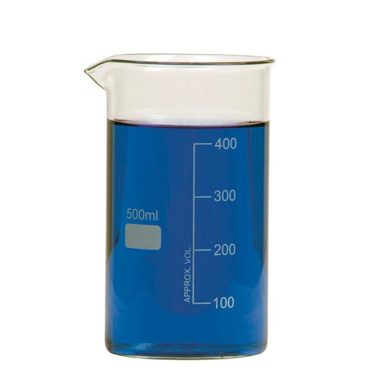 United Scientific Beakers, Berzelius, Tall Form, Borosilicate Glass, 500 Milliliters