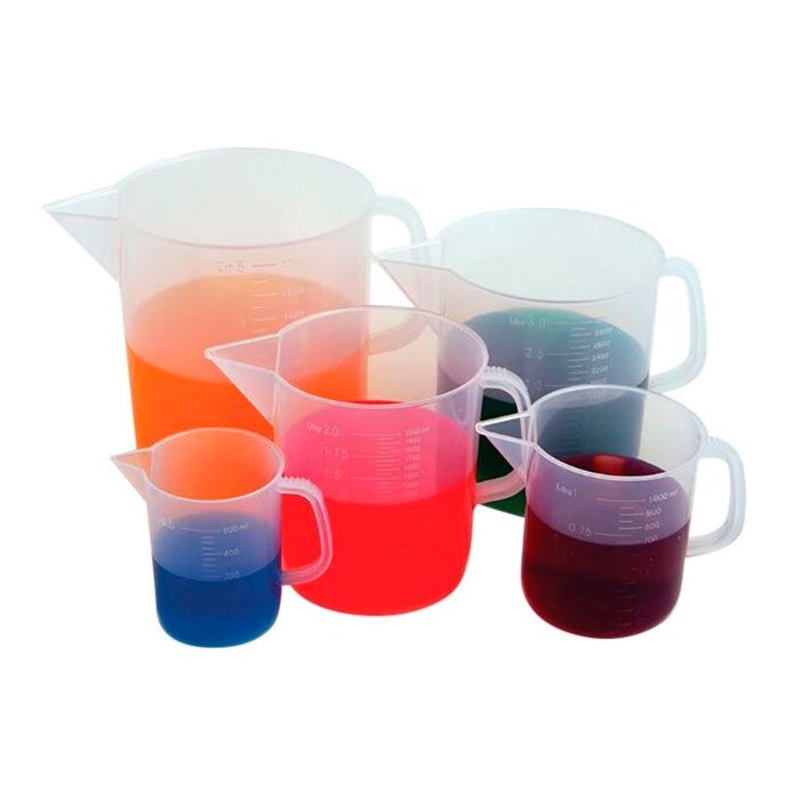 United Scientific Beakers with Handle, Short Form, pp, 500ml