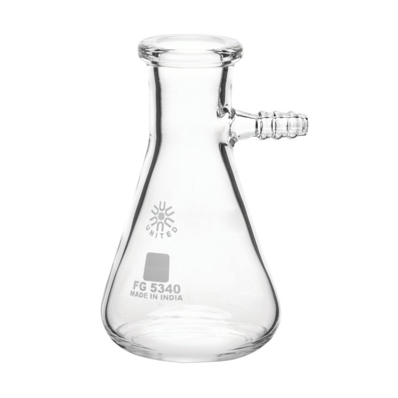 United Scientific Flask, Filtering, 125 Milliliters, Pack of 6