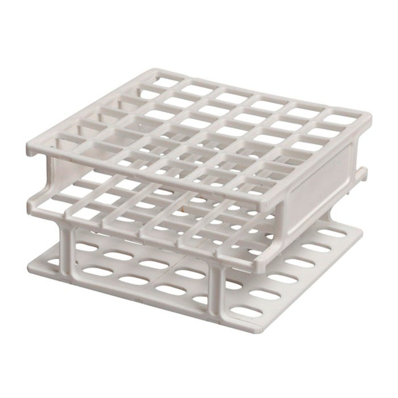 United Scientific Plastic Test Tube Racks, Wet/Dry, for 25 Millimeter Tubes, 24 Places