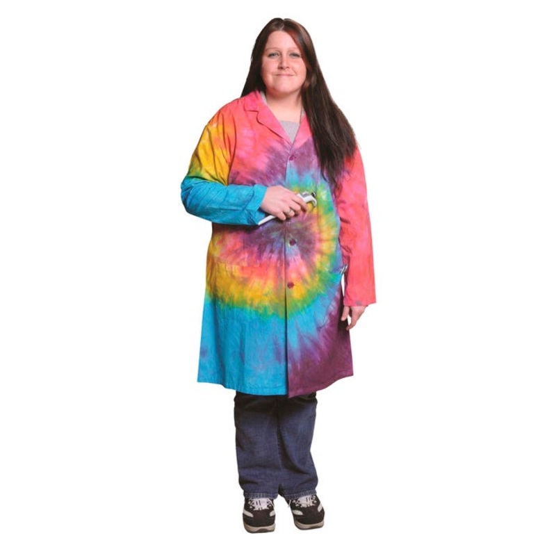 United Scientific Tie-Dyed Laboratory Coat, Double Extra Large
