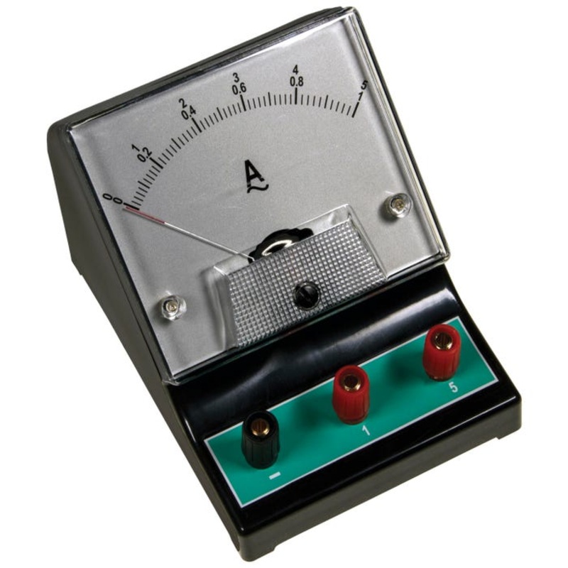 Frey Scientific AC Ammeter, 0-1A (20mA); 0-5A (100mA)