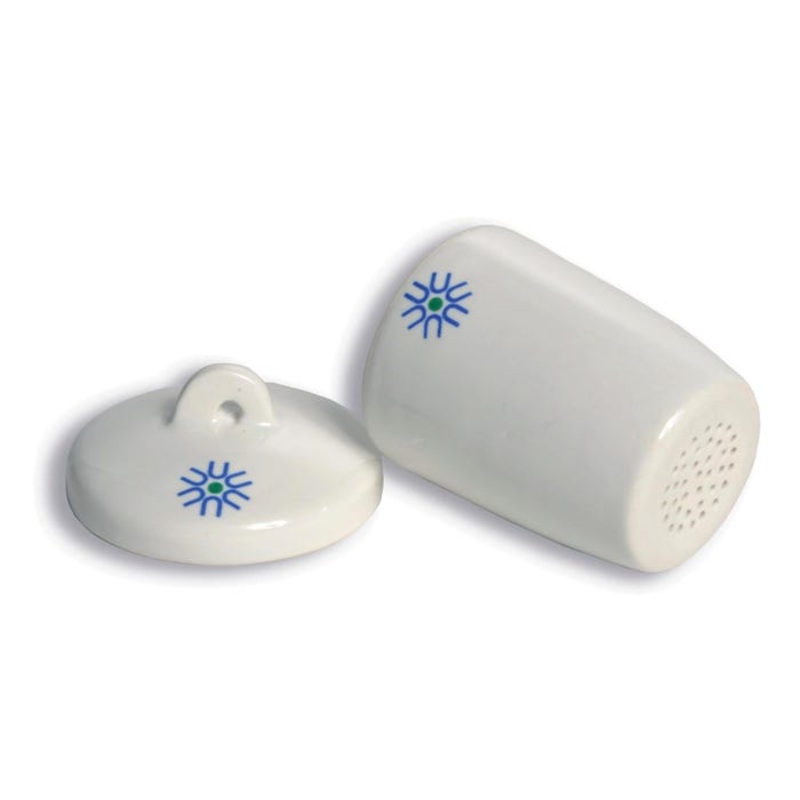 United Scientific Gooch Filter Crucible with Cover, 30 mL, Porcelain, Pack of 6